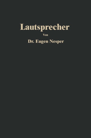 bokomslag Lautsprecher