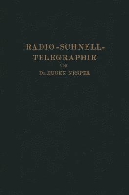 bokomslag Radio-Schnelltelegraphie