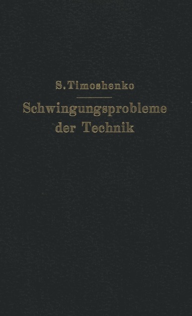 bokomslag Schwingungsprobleme der Technik