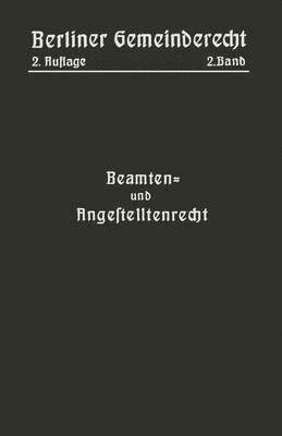 Beamten- und Angestelltenrecht 1