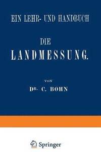 bokomslag Die Landmessung