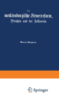 bokomslag Die mecklenburgische Steuerreform, Preuen und der Zollverein