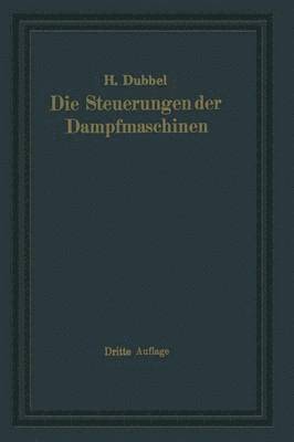 bokomslag Die Steuerungen der Dampfmaschinen