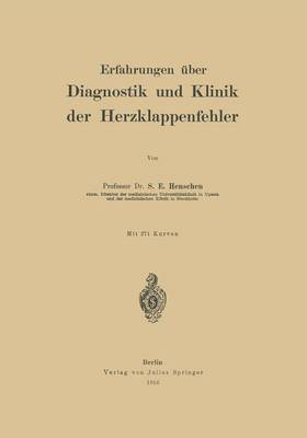 bokomslag Erfahrungen ber Diagnostik und Klinik der Herzklappenfehler