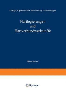 bokomslag Hartlegierungen und Hartverbundwerkstoffe