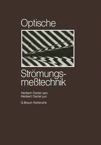 bokomslag Optische Strömungsmesstechnik