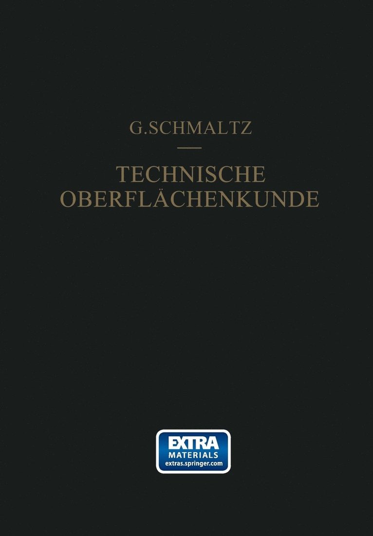 Technische Oberflchenkunde 1