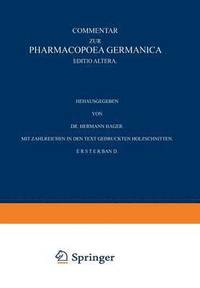 bokomslag Commentar zur Pharmacopoea Germanica