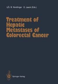 bokomslag Treatment of Hepatic Metastases of Colorectal Cancer