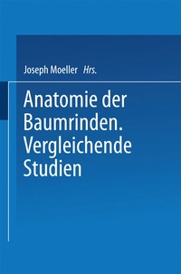 bokomslag Anatomie der Baumrinden