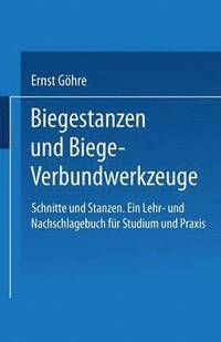 bokomslag Schnitte und Stanzen. Ein Lehr- und Nachschlagebuch für Studium und Praxis