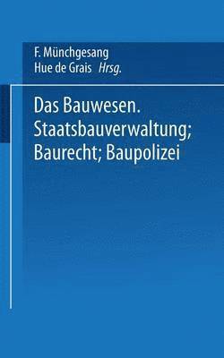 bokomslag Das Bauwesen