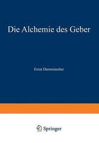bokomslag Die Alchemie des Geber