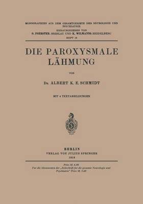 Die Paroxysmale Lähmung