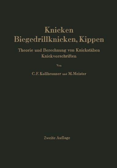 bokomslag Knicken, Biegedrillknicken, Kippen