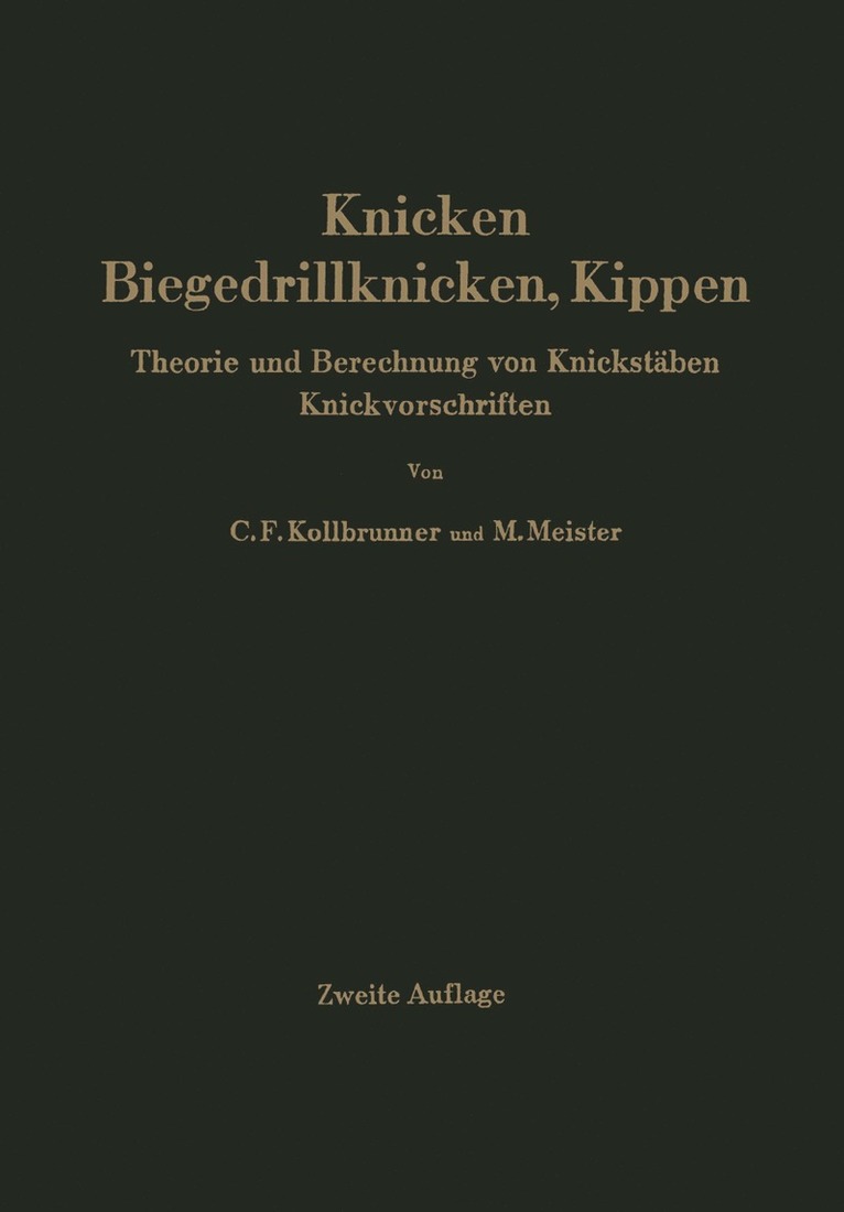 Knicken, Biegedrillknicken, Kippen 1