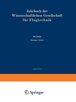 Jahrbuch der Wissenschaftlichen Gesellschaft fr Luftfahrt 1