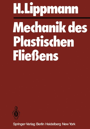 bokomslag Mechanik des Plastischen Fließens