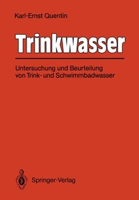 bokomslag Trinkwasser