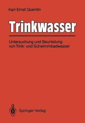 bokomslag Trinkwasser