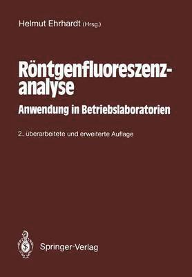 bokomslag Rntgenfluoreszenzanalyse