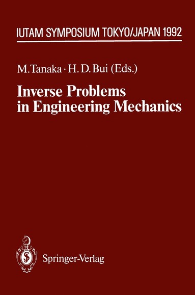 bokomslag Inverse Problems in Engineering Mechanics