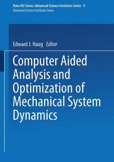 bokomslag Computer Aided Analysis and Optimization of Mechanical System Dynamics