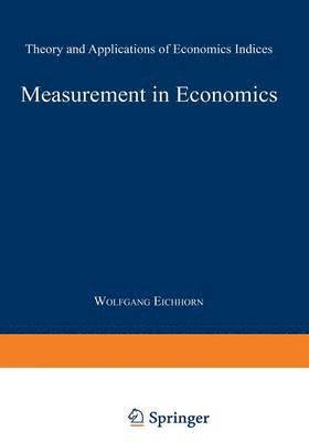 bokomslag Measurement in Economics
