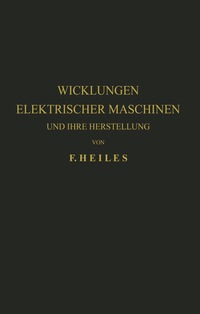 bokomslag Wicklungen Elektrischer Maschinen und Ihre Herstellung