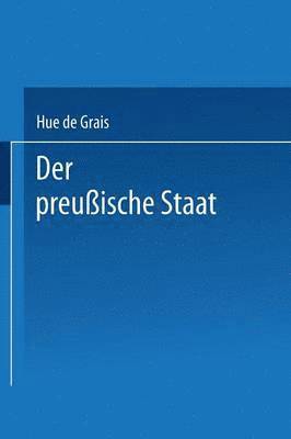 bokomslag Der preußische Staat