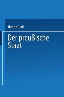 bokomslag Der Preußische Staat