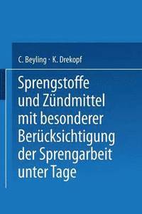 bokomslag Sprengstoffe und Zündmittel