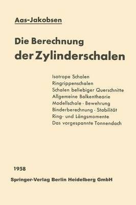 Die Berechnung der Zylinderschalen 1