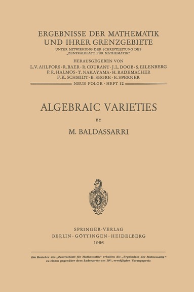 bokomslag Algebraic Varieties