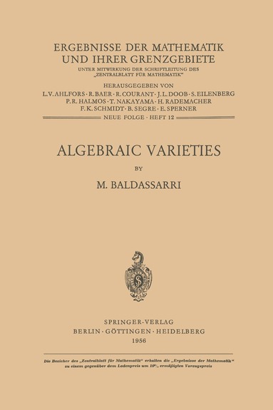 bokomslag Algebraic Varieties