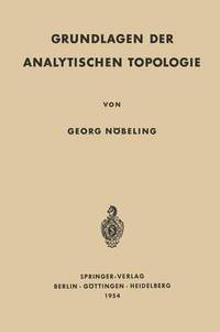 bokomslag Grundlagen der Analytischen Topologie