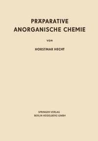bokomslag Präparative Anorganische Chemie