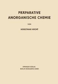 bokomslag Prparative Anorganische Chemie