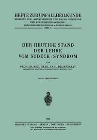 bokomslag Der heutige Stand der Lehre vom Sudeck-Syndrom