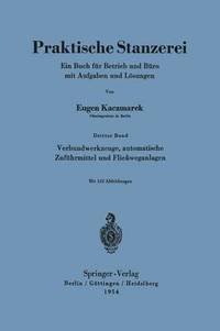 bokomslag Verbundwerkzeuge, automatische Zufhrmittel und Flieweganlagen