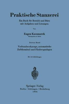 bokomslag Verbundwerkzeuge, automatische Zufhrmittel und Flieweganlagen