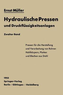 bokomslag Hydraulische Pressen und Druckflssigkeitsanlagen