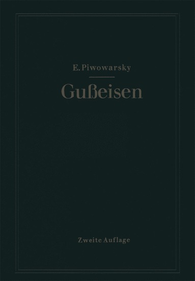 bokomslag Hochwertiges Gußeisen (Grauguß)