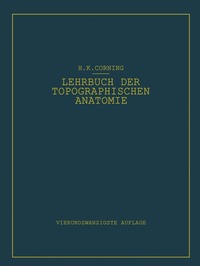 bokomslag Lehrbuch der topographischen Anatomie