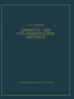 Lehrbuch der topographischen Anatomie 1