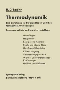 bokomslag Thermodynamik