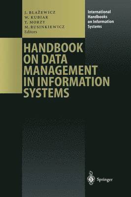 bokomslag Handbook on Data Management in Information Systems