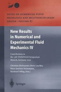 bokomslag New Results in Numerical and Experimental Fluid Mechanics IV