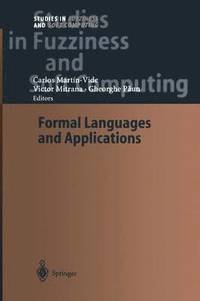 bokomslag Formal Languages and Applications