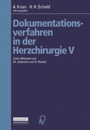 bokomslag Dokumentationsverfahren in der Herzchirurgie V